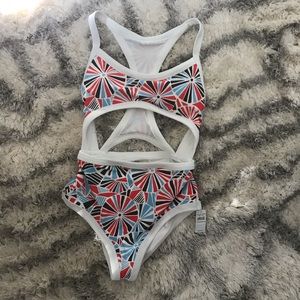 AERIE NWT one piece cut-out bathing suit